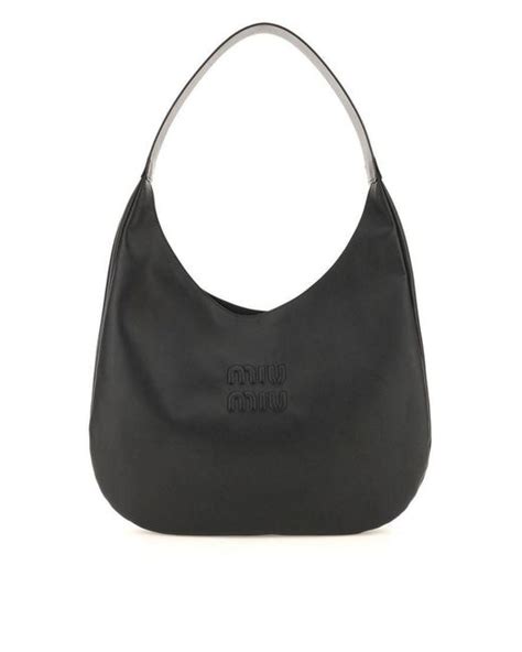 miu miu large hobo bag|Hobo Bags for women .